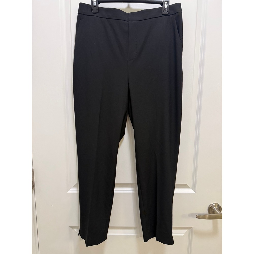 Banana Republic Hayden Black High Rise Tapered Ankle Pants Size 12 NWT